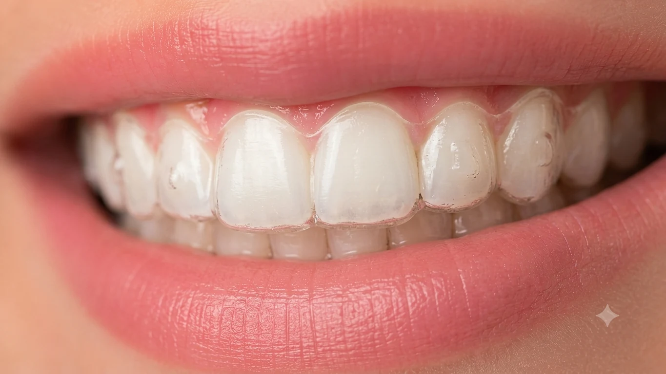 Gouttières orthodontiques transparentes amovibles